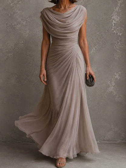 Jilliann | Draped Maxi Dress