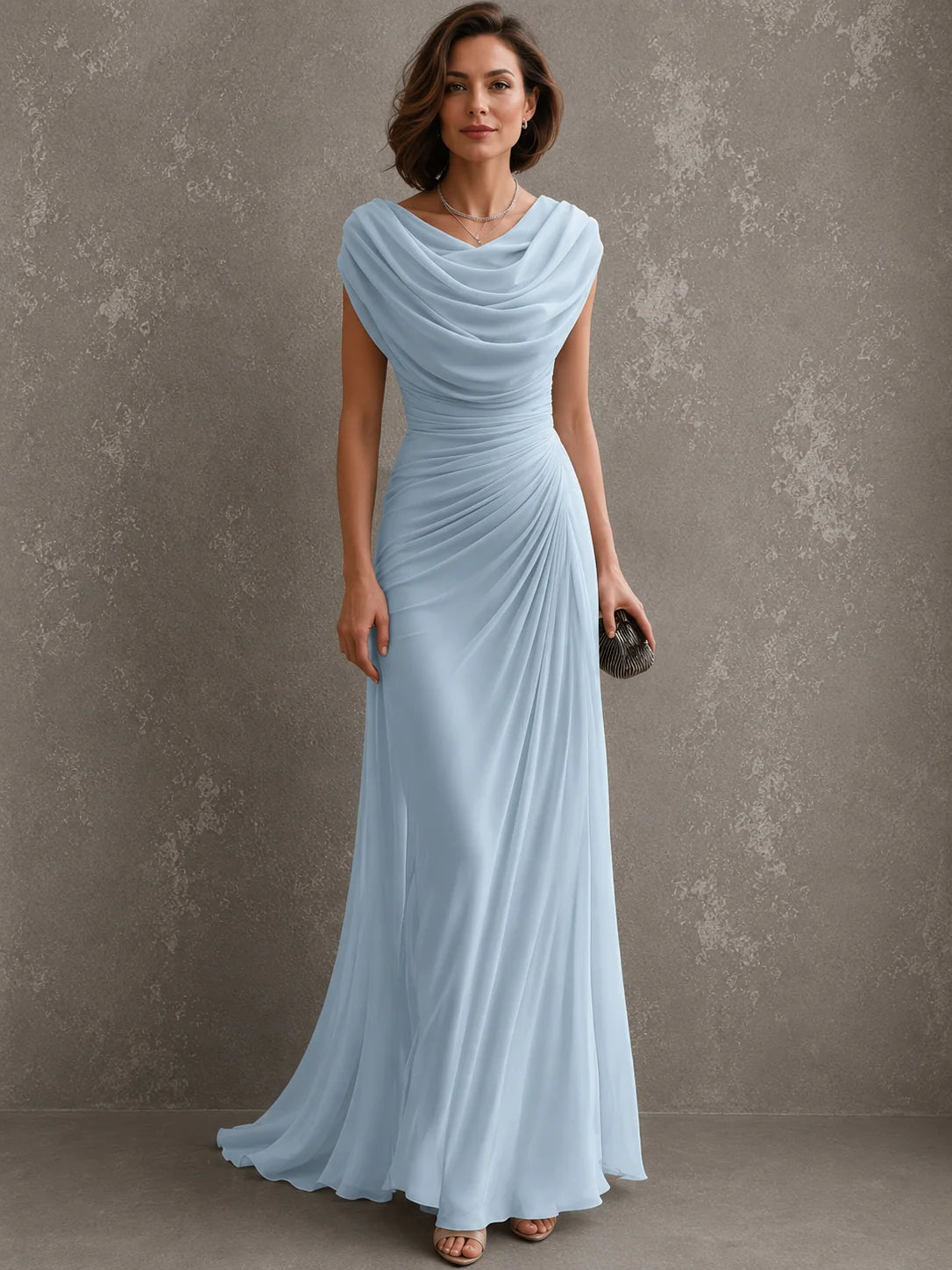 Jilliann | Draped Maxi Dress